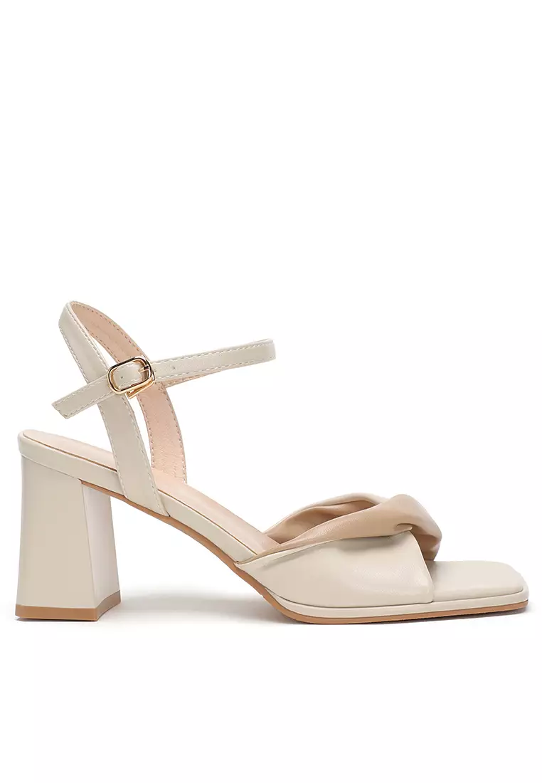 Discount on Twenty Eight Shoes  shoes - SKU: 7cm Color Matching Strap High Heel Sandals By1172-5