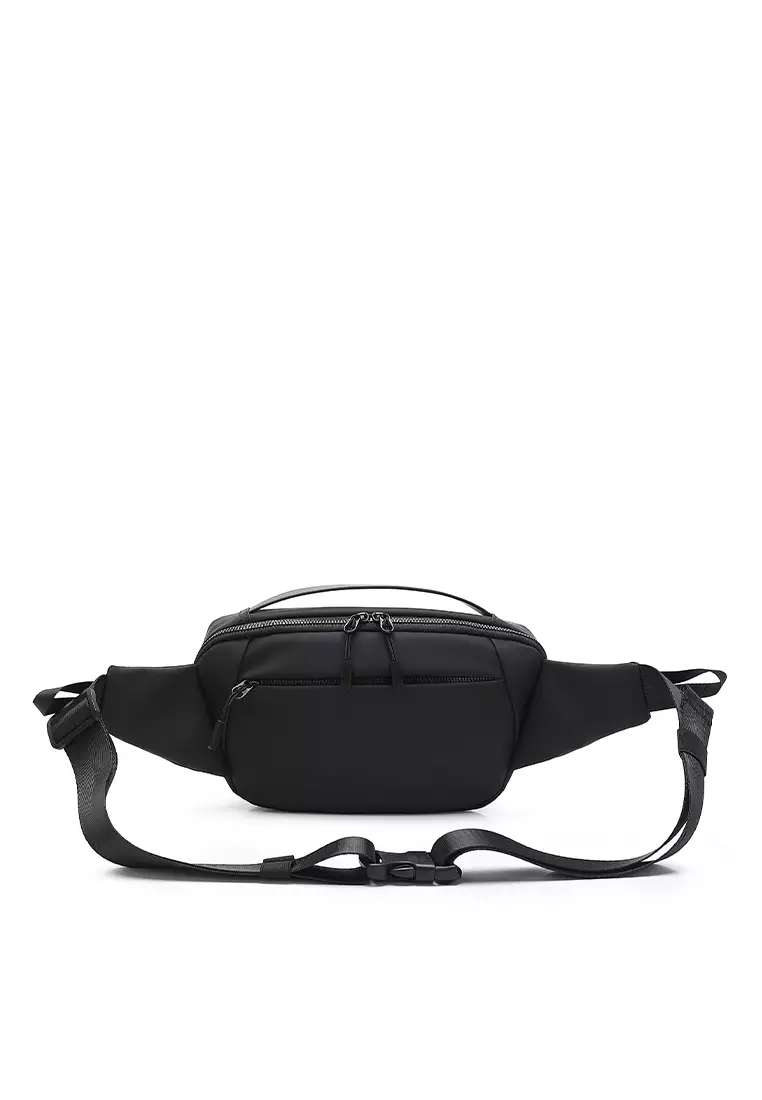 Men's Sling Bag / Crossbody Bag - Black
