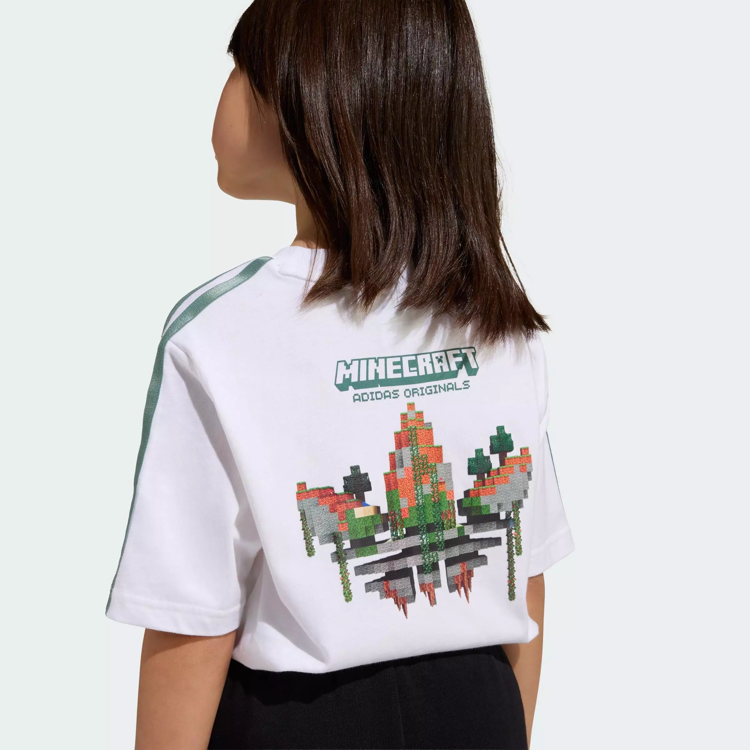 Lifestyle MINECRAFT LOOSE TEE Unisex White KC8376