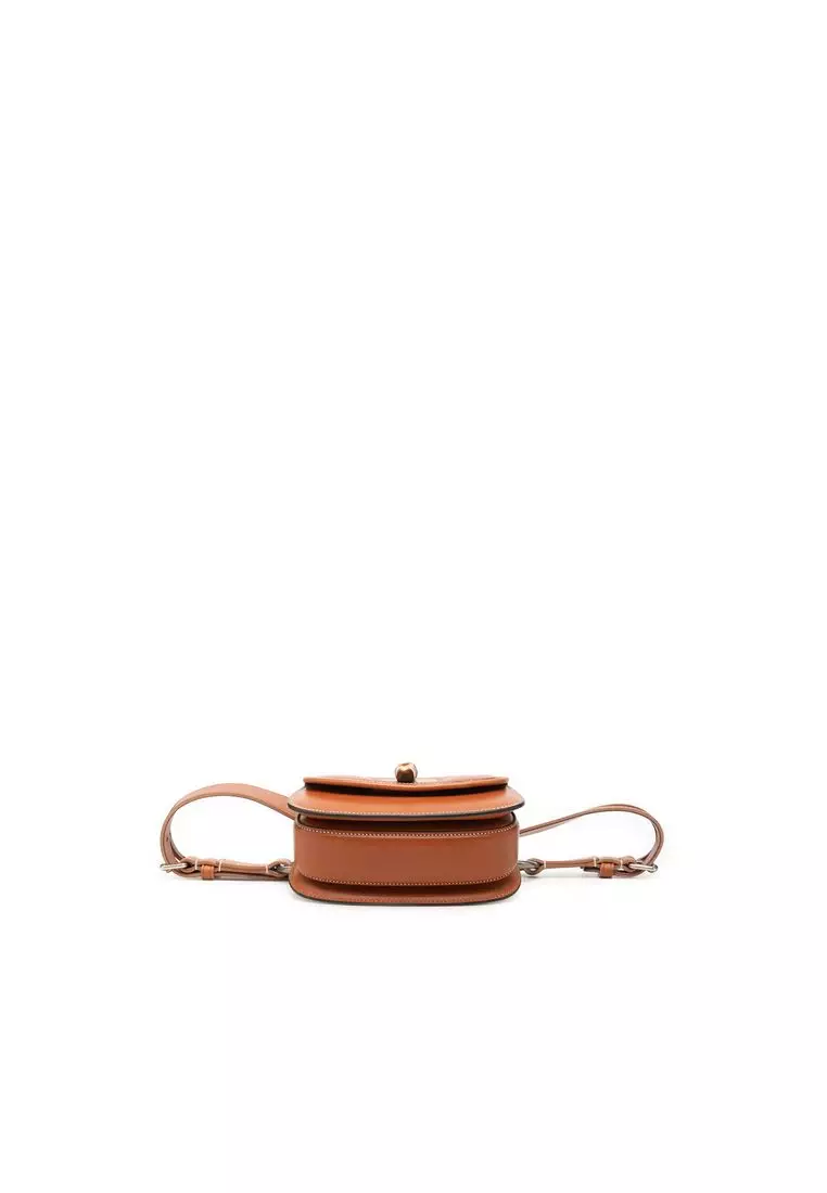 Pre-Loved Gucci Mini Calfskin Bamboo 1947 Belt Bag