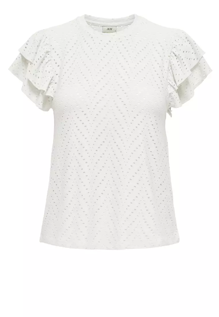 Sleeveless Frill Top