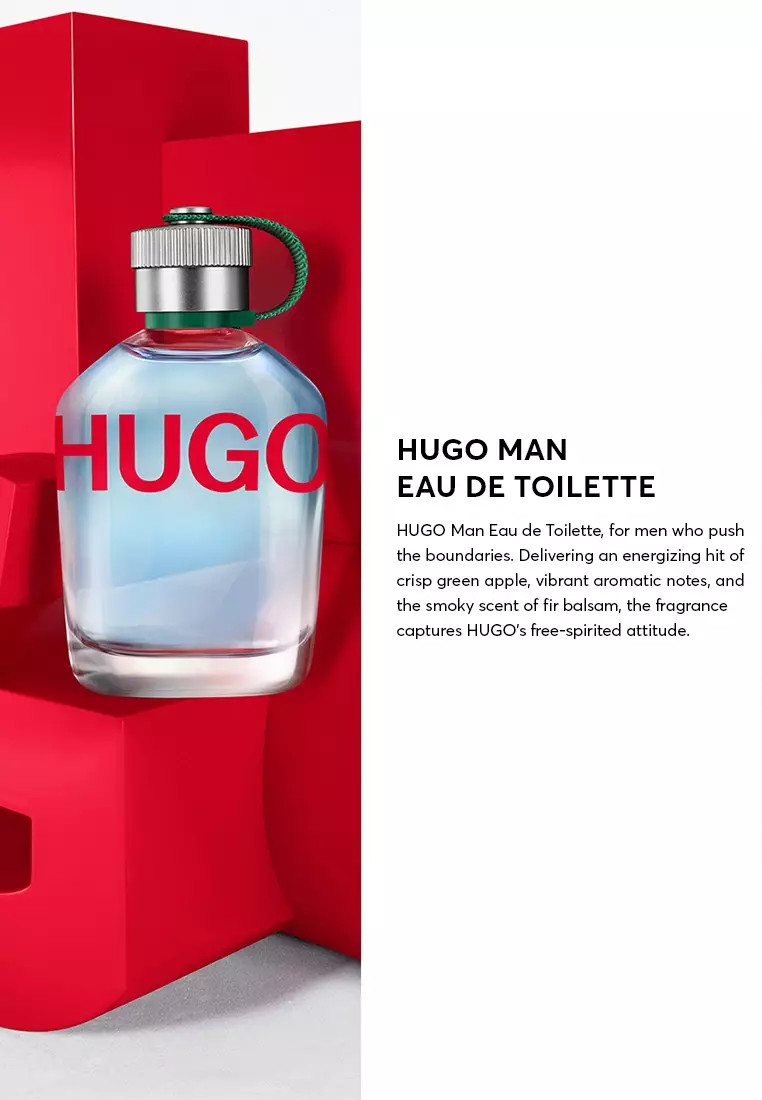 HUGO Man Eau de Toilette for Men 40ml - Fragrance for Him