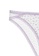6IXTY8IGHT white and lilac purple BEENA AOP, Floral Mesh Bikini Briefs PT10682 1C0AAUSBC183DDGS_3