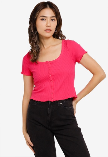 Buy Hu0026M Rib-Knit Cardigan 2023 Online | ZALORA Singapore