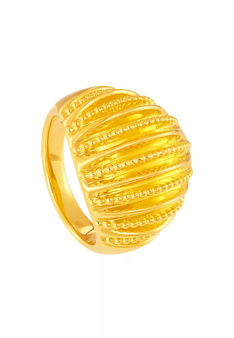 HABIB 999/24K Yellow Gold Ring 9GR00710225