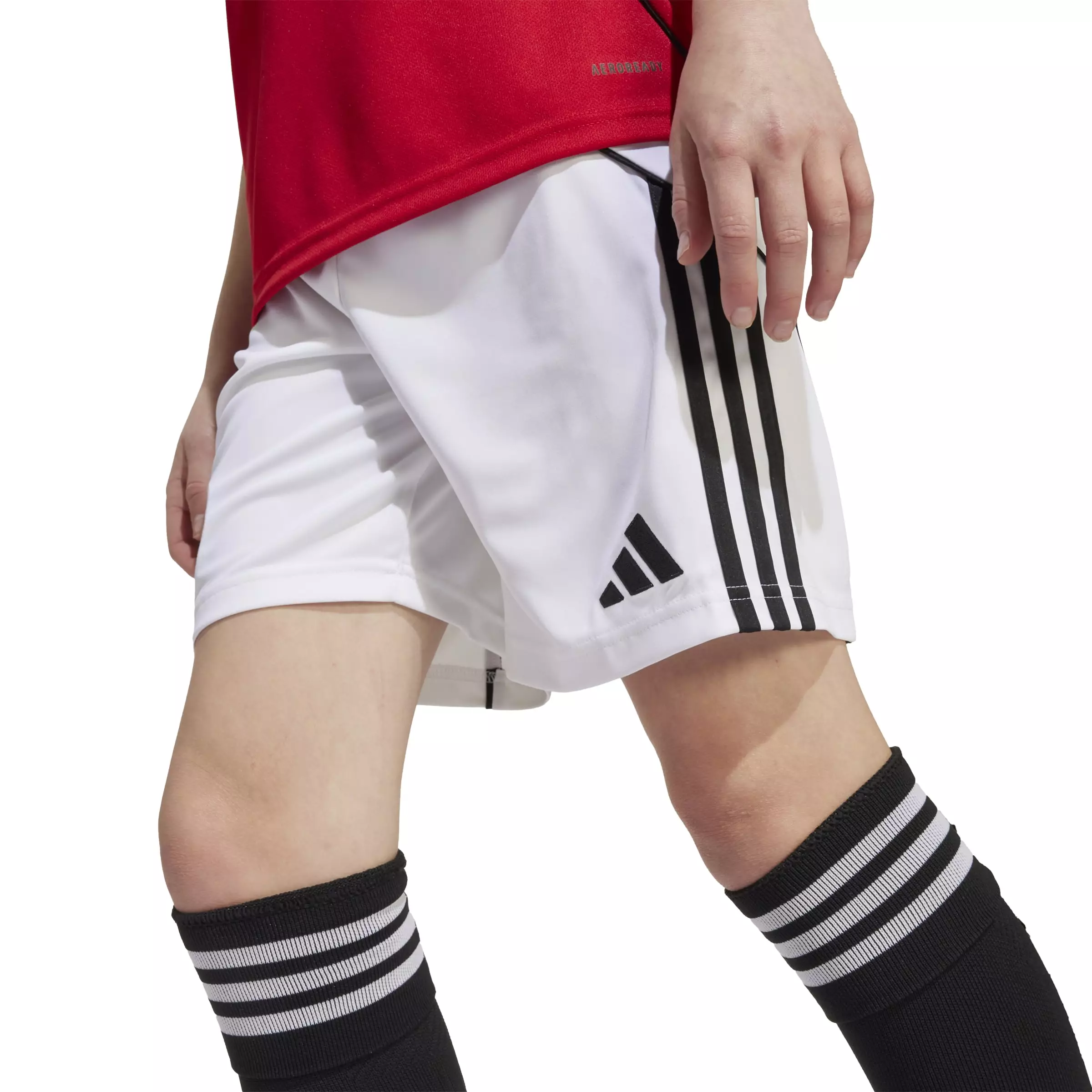 ADIDAS Manchester United 25/26 Home Shorts Kids JP3017 - Celana Anak (Putih)