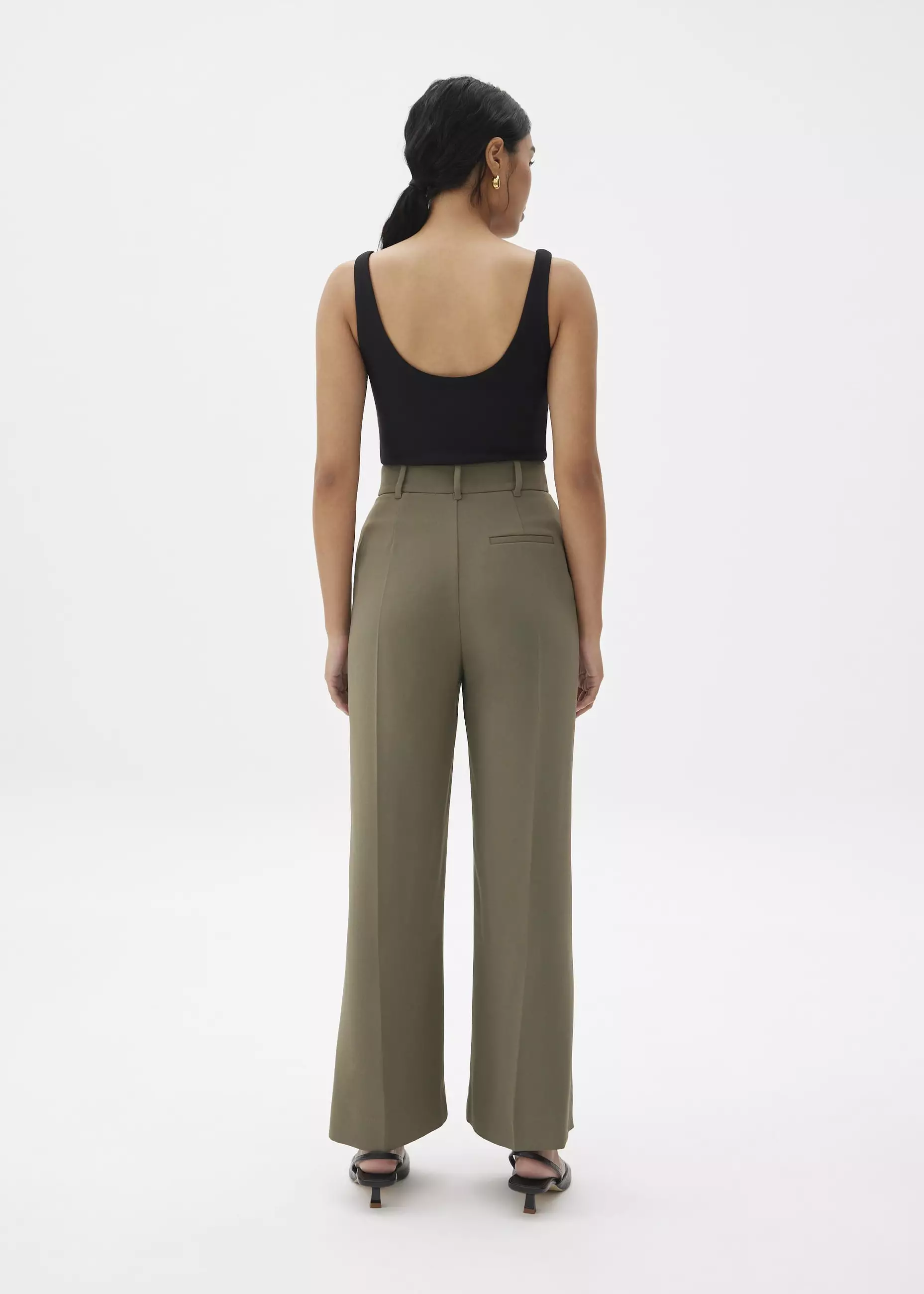 Love, Bonito - Celana Wanita - Leggy™ Yuna Super High Waist Tailored Pants