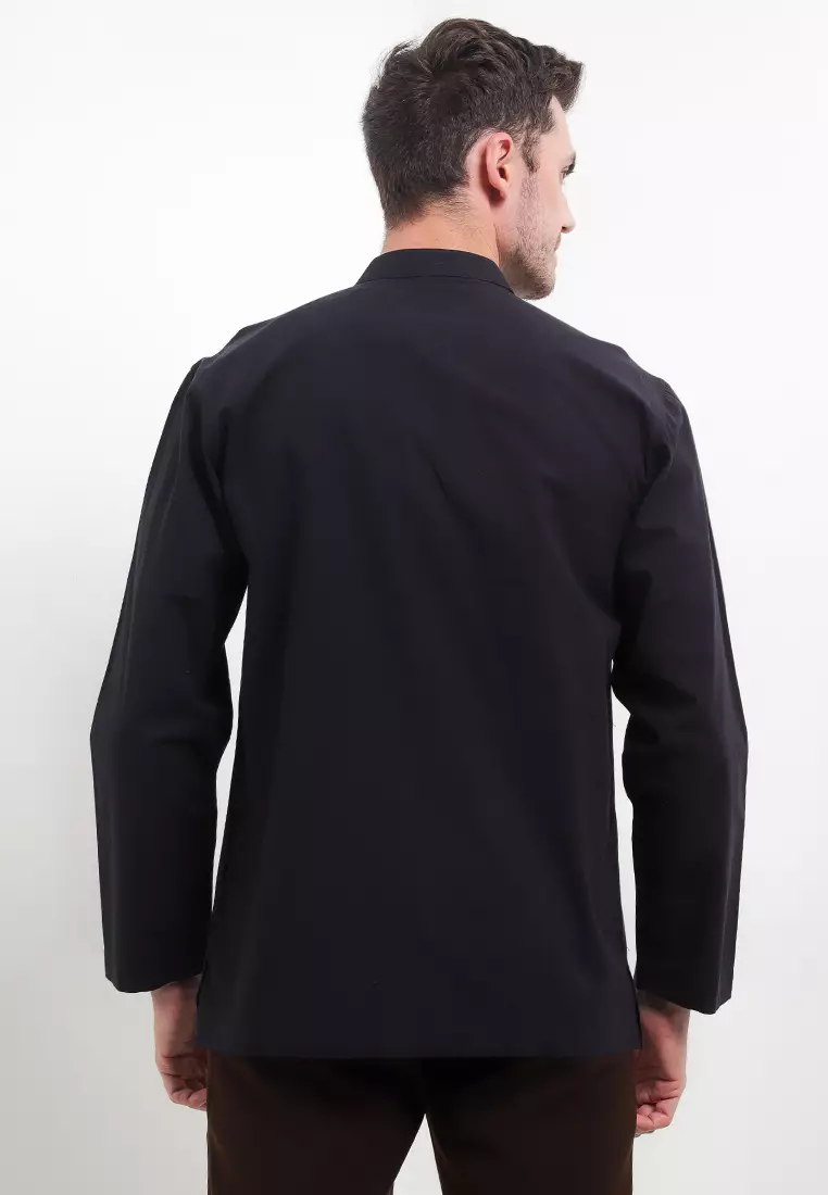 Tarangini Hitam Lengan Panjang Baju Koko