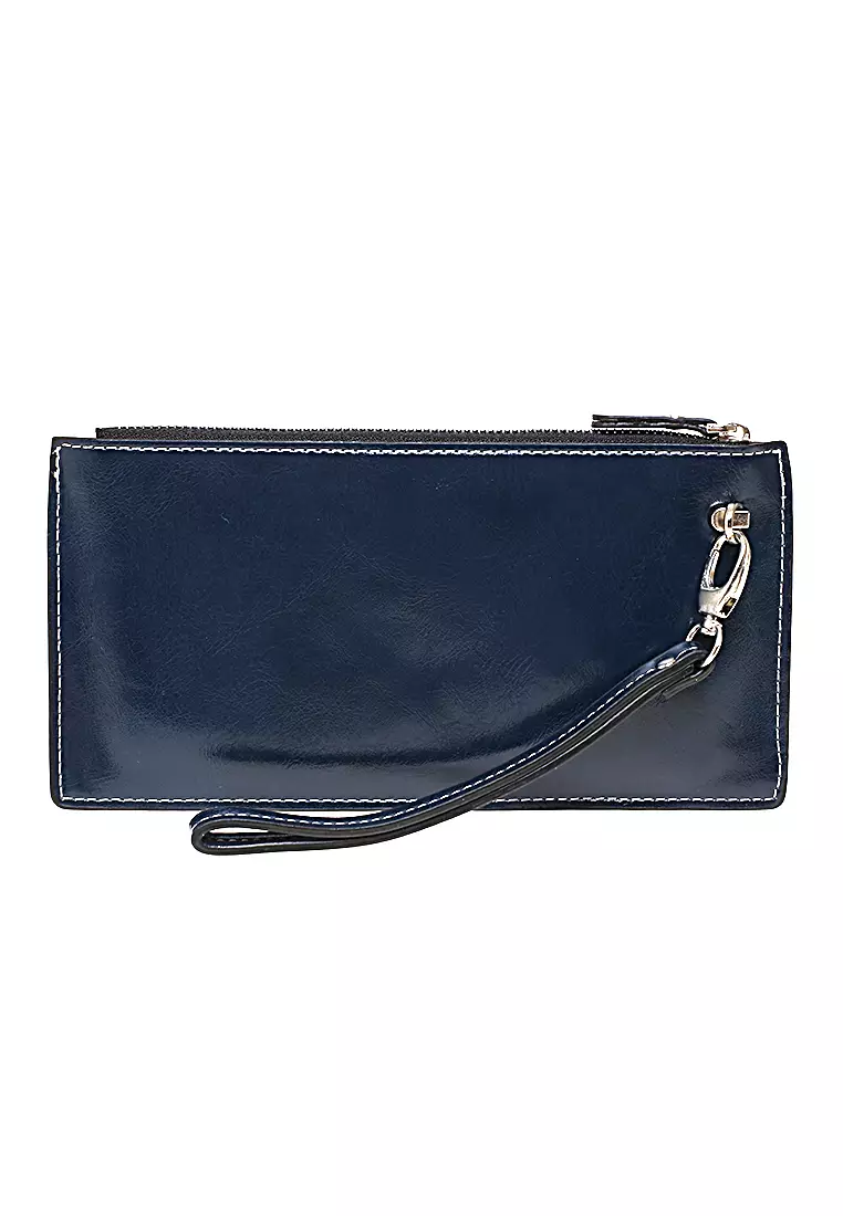 Long Wallet Dompet Panjang Pria Wanita Many Slot Material Kulit Leather ORIGINAL