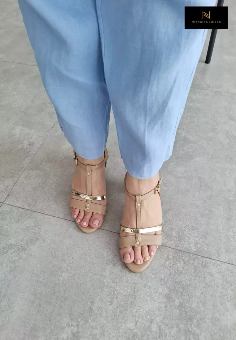 Nicholas Edison Heel Saba Mocca