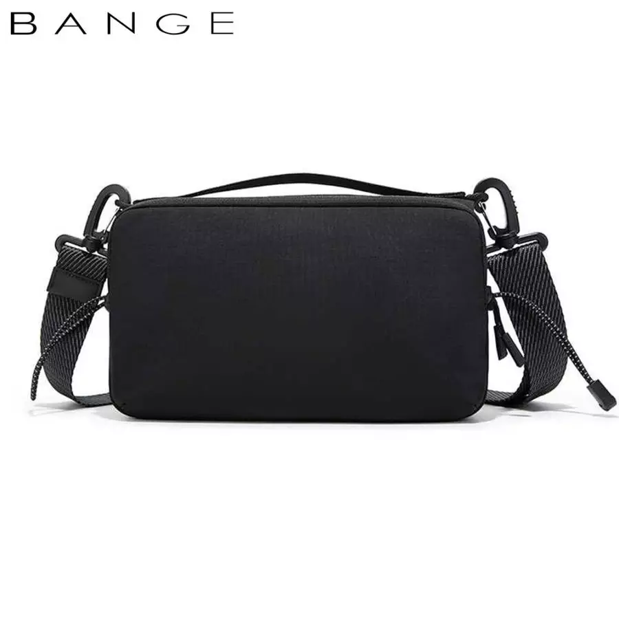 BANGE BG8089 Tas Selempang Pria Crossbody Sling Chest Waist Bag Ringan Cowok - BLACK