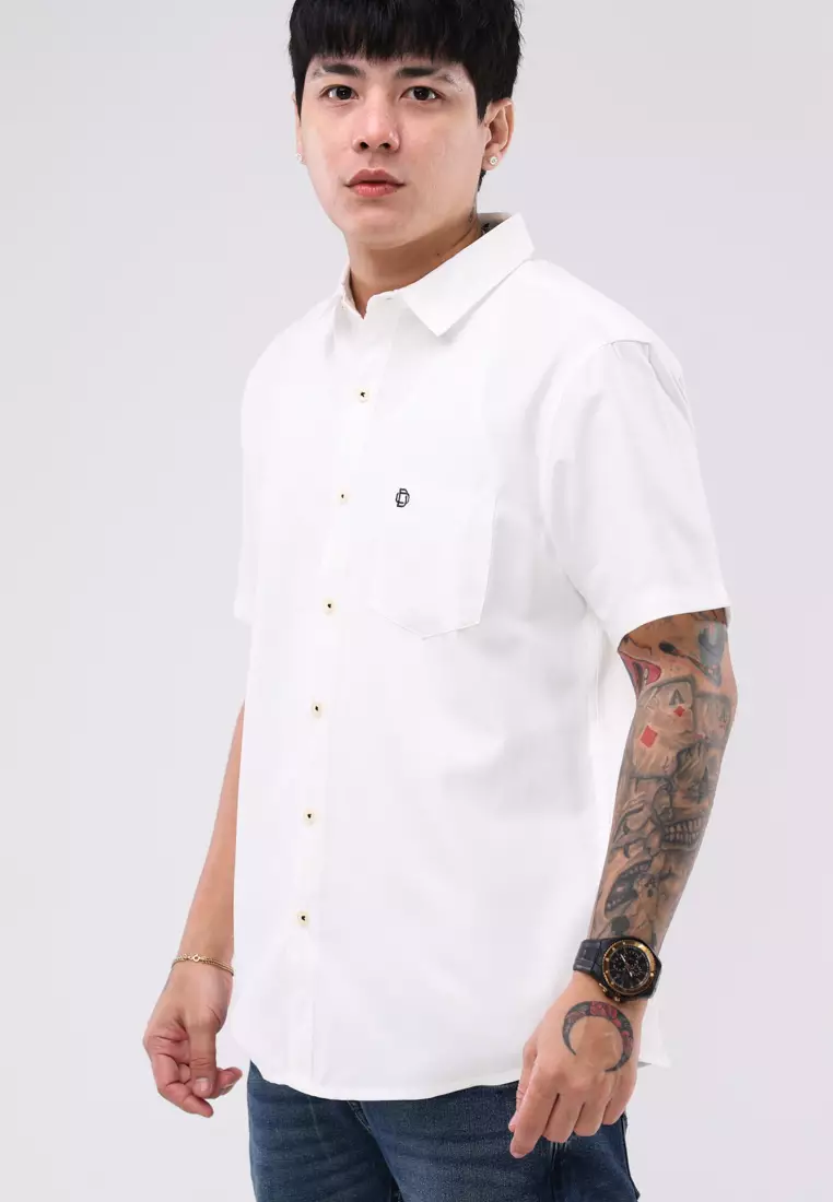 Woven Polo Short Sleeve