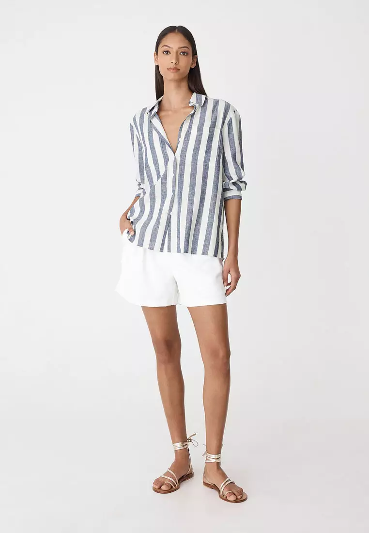 Ikaria Linen Blend Shirt
