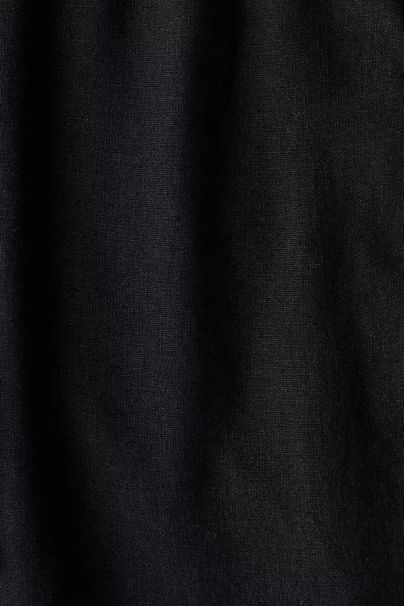 Relaxed Fit Linen-blend trousers