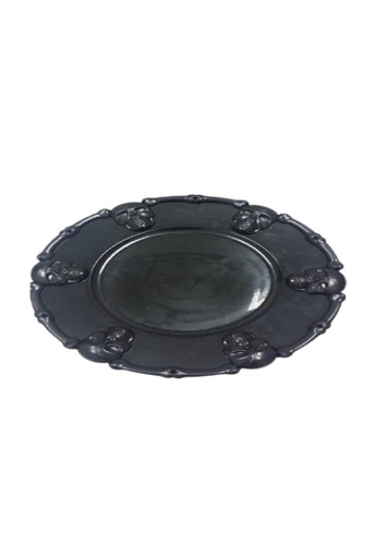 S&J Co. Halloween Party Useful Big Size Plastic Tray - Black 430BCHLD4756ACGS_1
