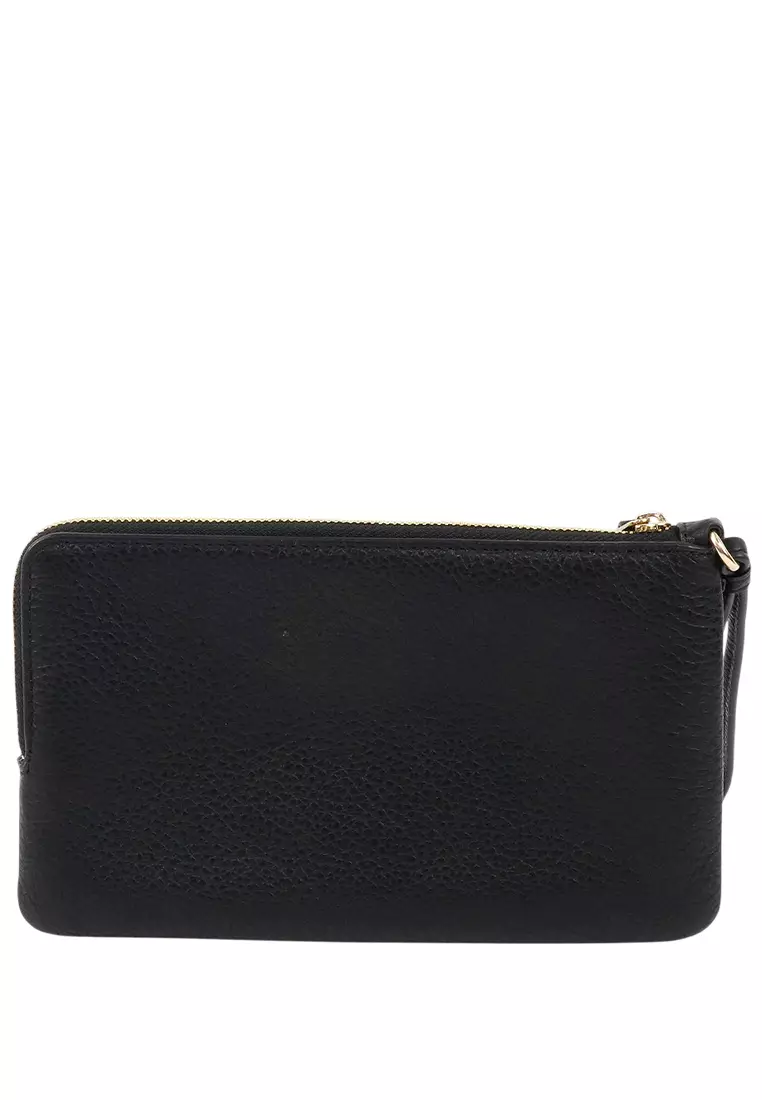 Double Zip Wallet - Black
