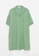 LC WAIKIKI green Shirt Collar Cotton Nightgown 2DF08AACFBBD4DGS_6