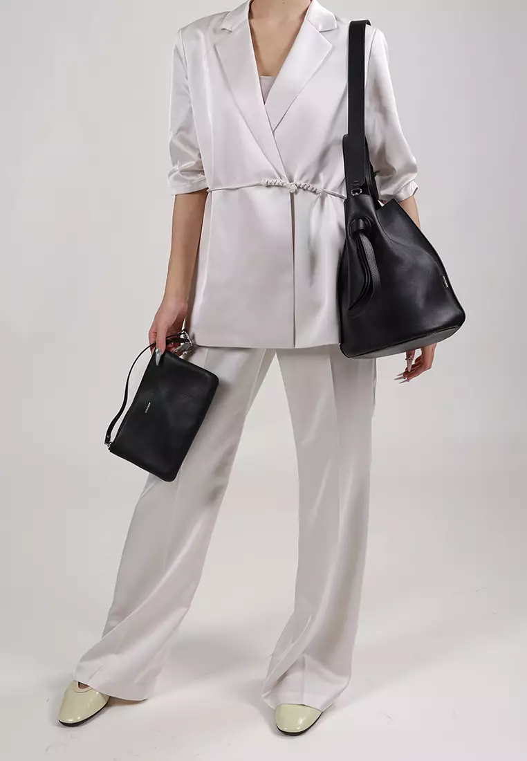 ORUKAMI ORUKAMI Knots Bucket Bag - Grey