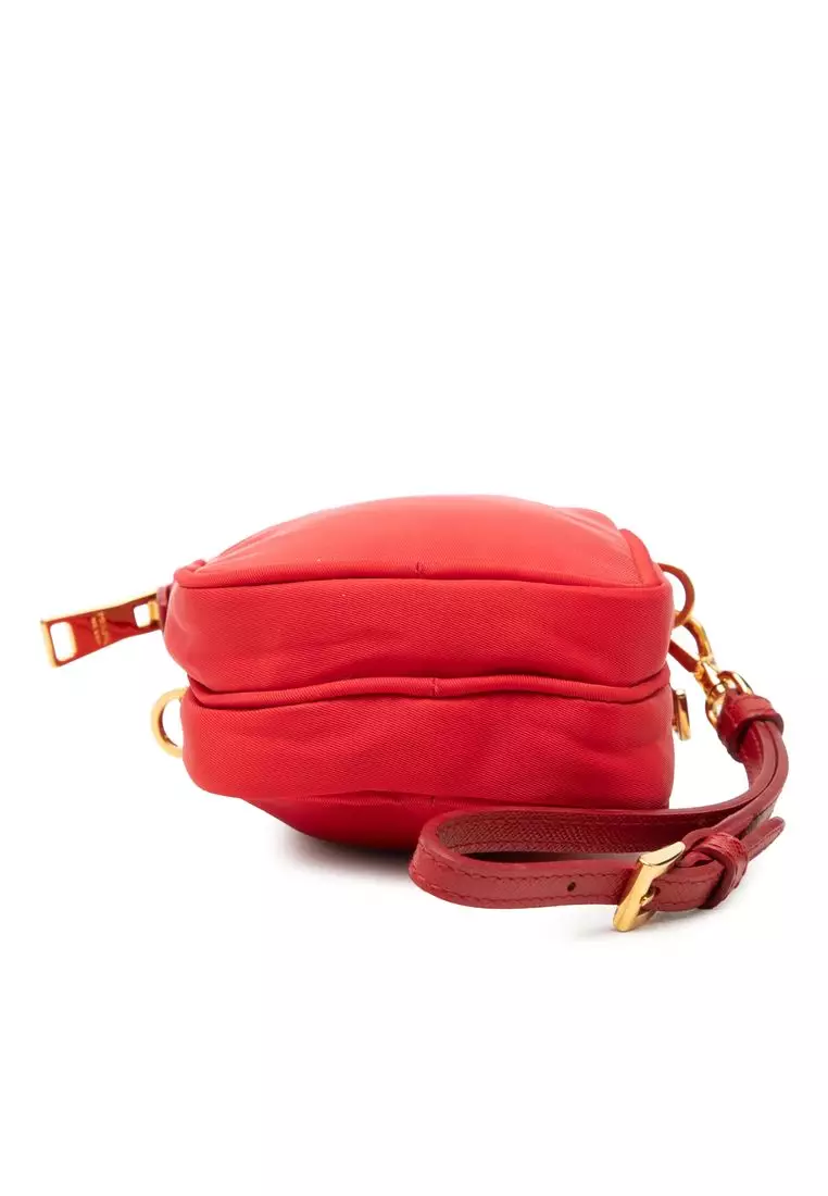 Pre-Loved Prada Tessuto Double Zip Phone Case