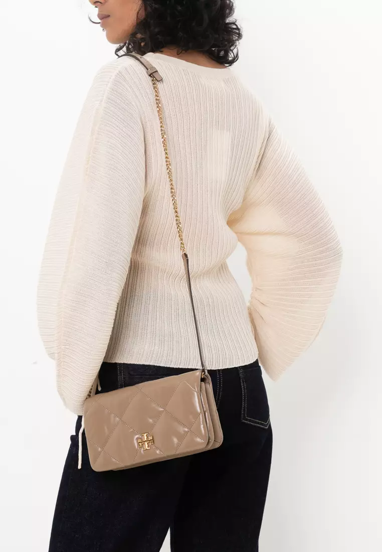 Kira Diamond Quilt Chain Wallet (tr)