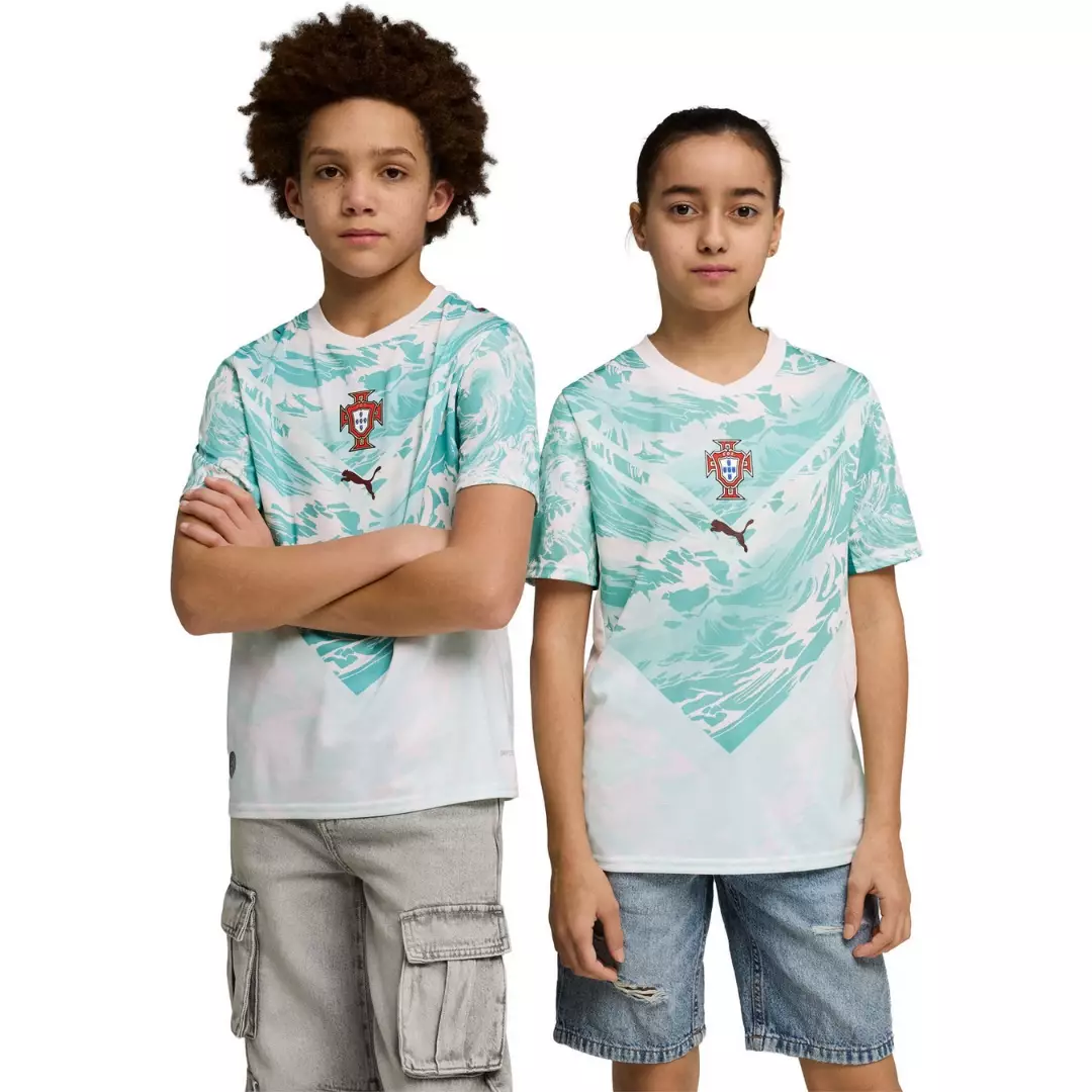 PUMA FPF Away Jersey Replica Jr 78329102 - Jersey Anak (Putih)