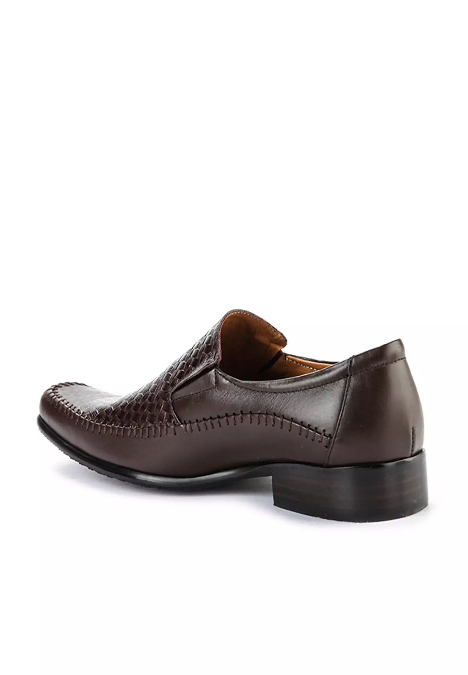 Jaxson Men Pantofel Formal Dress Shoes Cow Leather Slip On