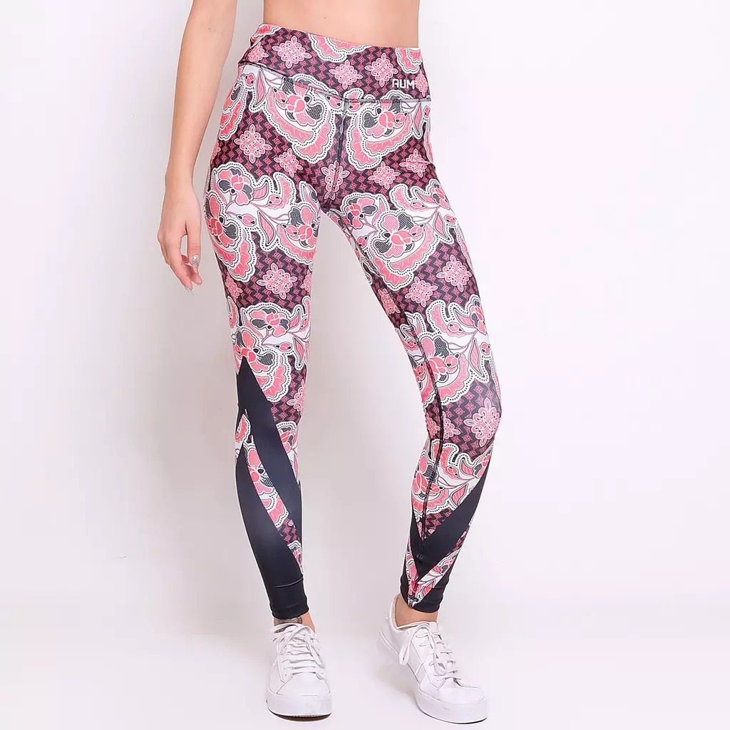 Dahlia Compression Legging In Activeknit - 7/8 - Forest
