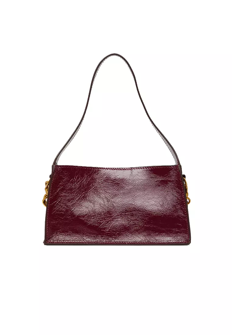 Manu Atelier Mini Kesme Shoulder Bag Burgundy 2022582