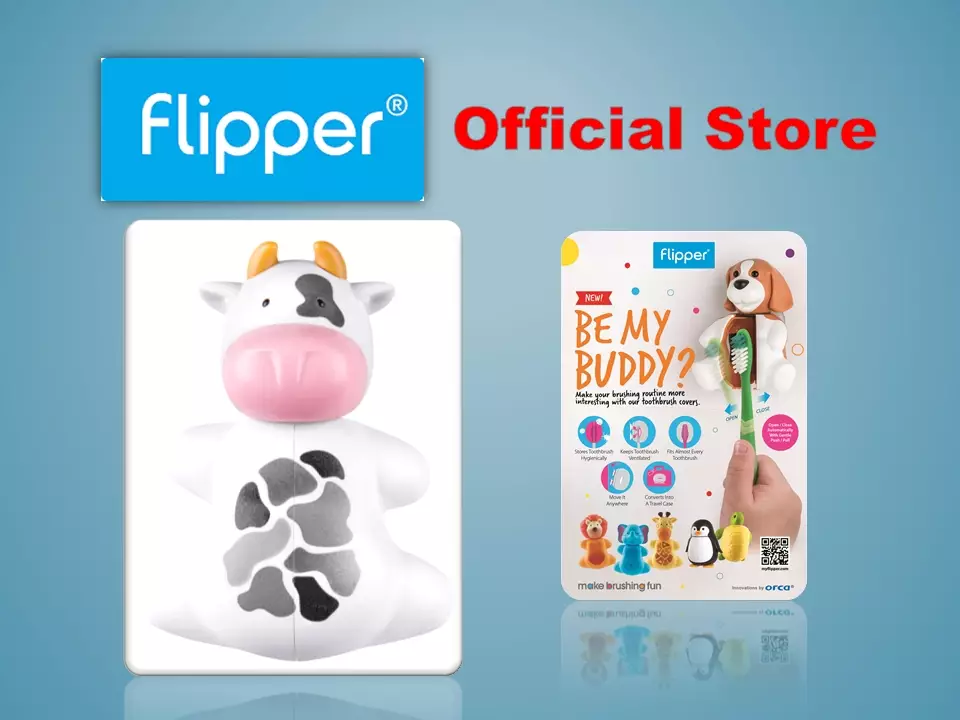 Flipper Toothbrush Holder - Turtle - Flipper