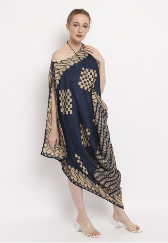 Jual Batik Etniq Craft Dress Batik Paris Anushka Brown ...