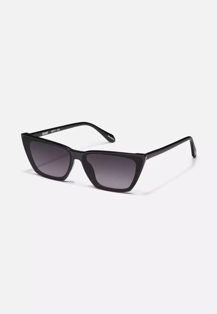 Bad Habit Sunglasses - Black/Smoke