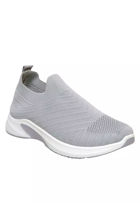 Dr. Kevin Sepatu Olahraga Wanita Sneakers Flyknit Slip On 589-034