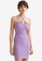 H&M purple Halterneck Dress 0E92BAAC54F2AAGS_1