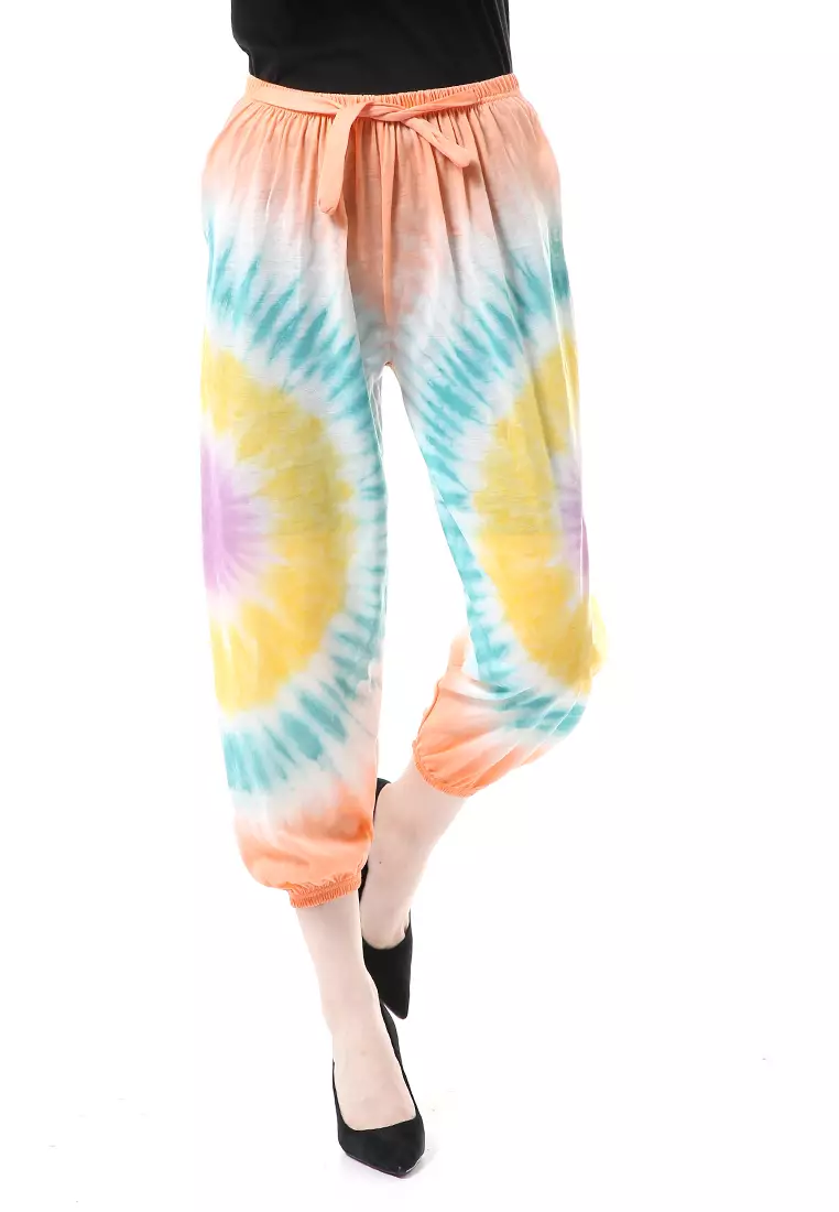 Airani Joger Aladin Bawahan Wanita Relaxed Fit Premium Quality - C Oren