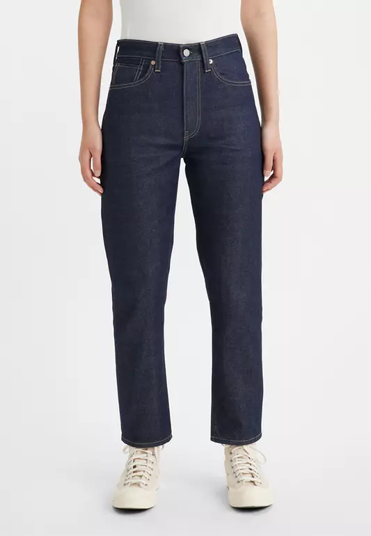 Women's Made in Japan High-Rise Boyfriend Jeans A5893-0000