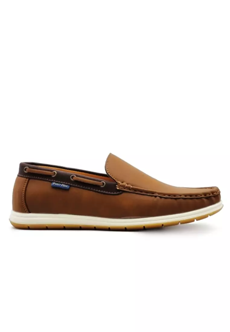 Discount on POLO HILL  shoes - SKU: POLO HILL Men Laceless Boat Shoes