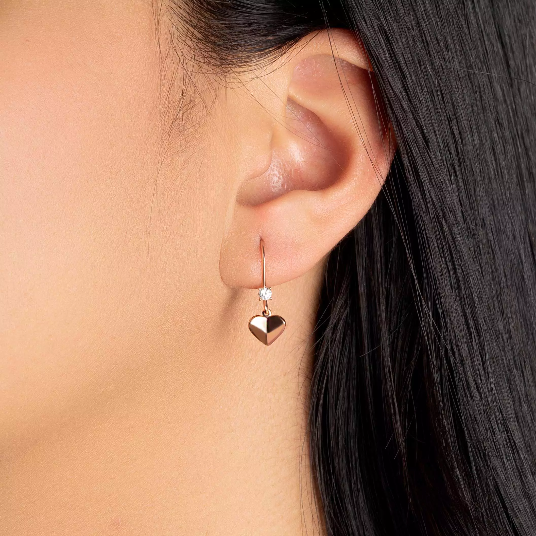 Anting Dewi Emas 7k - Lovana Gold Earring - Luxxe 03 Collection - Juene Jewelry