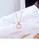 Glamorousky white Fashion and Simple Plated Rose Gold Geometric Mother Shell Round Pendant with Cubic Zirconia and 316L Stainless Steel Necklace 42091ACC76E1D7GS_3