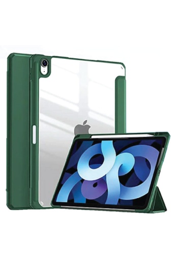 Blackbox iPad Case Acrylic Transparent for IPad Air  (4th Gen) (5th  Gen) Silicone Magnetic Split Protective Flip Case Flip Cover Green | ZALORA  Malaysia