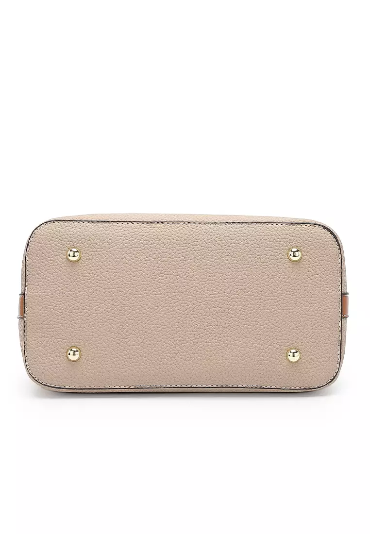 Women's Top Handle Bag / Sling Bag / Crossbody Bag (Tas Selempang / Tas Tangan) - Cokelat