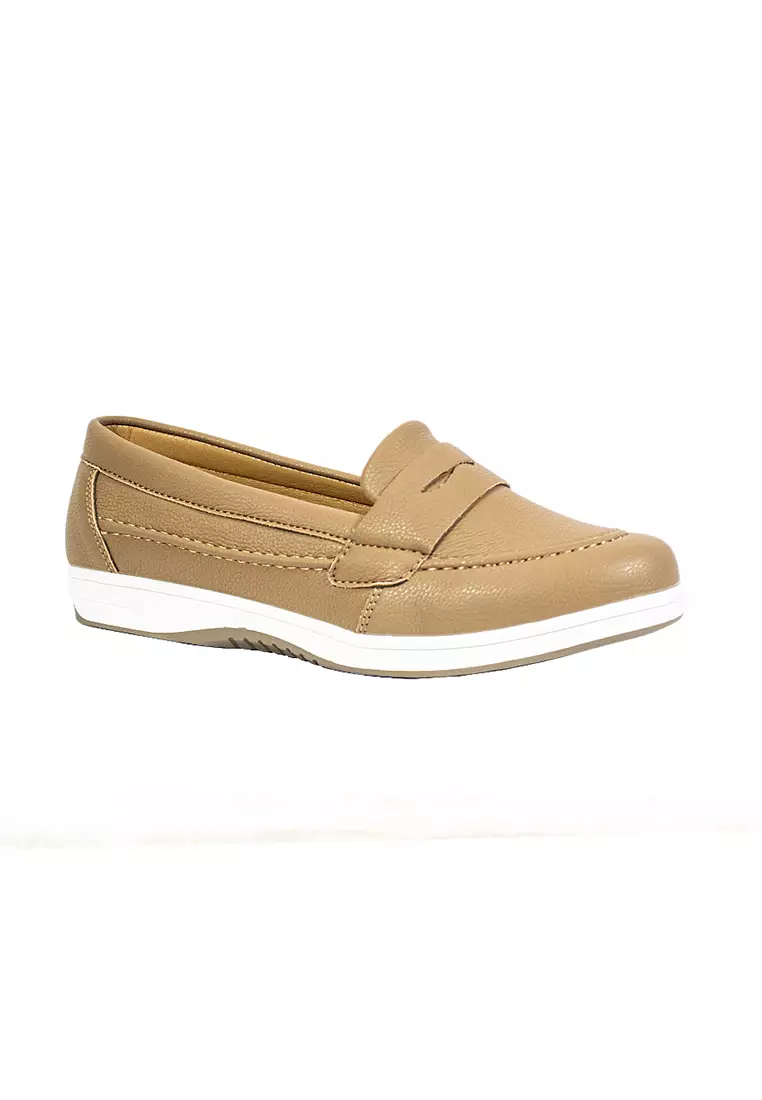 Women's Loafers LY 28155 Beige C64