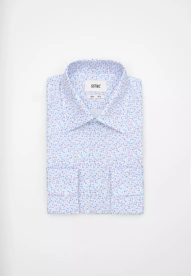 Dot Starry Sky Slim Fit Shirt