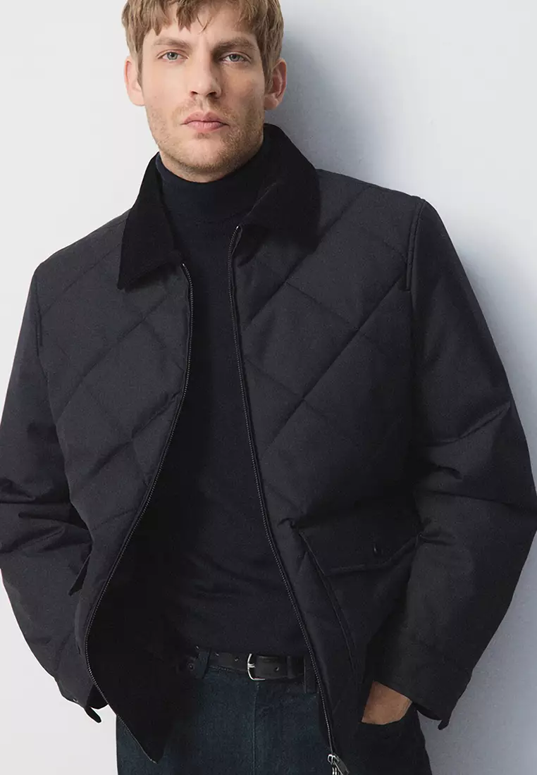 Quilted Water Repellent Jacket