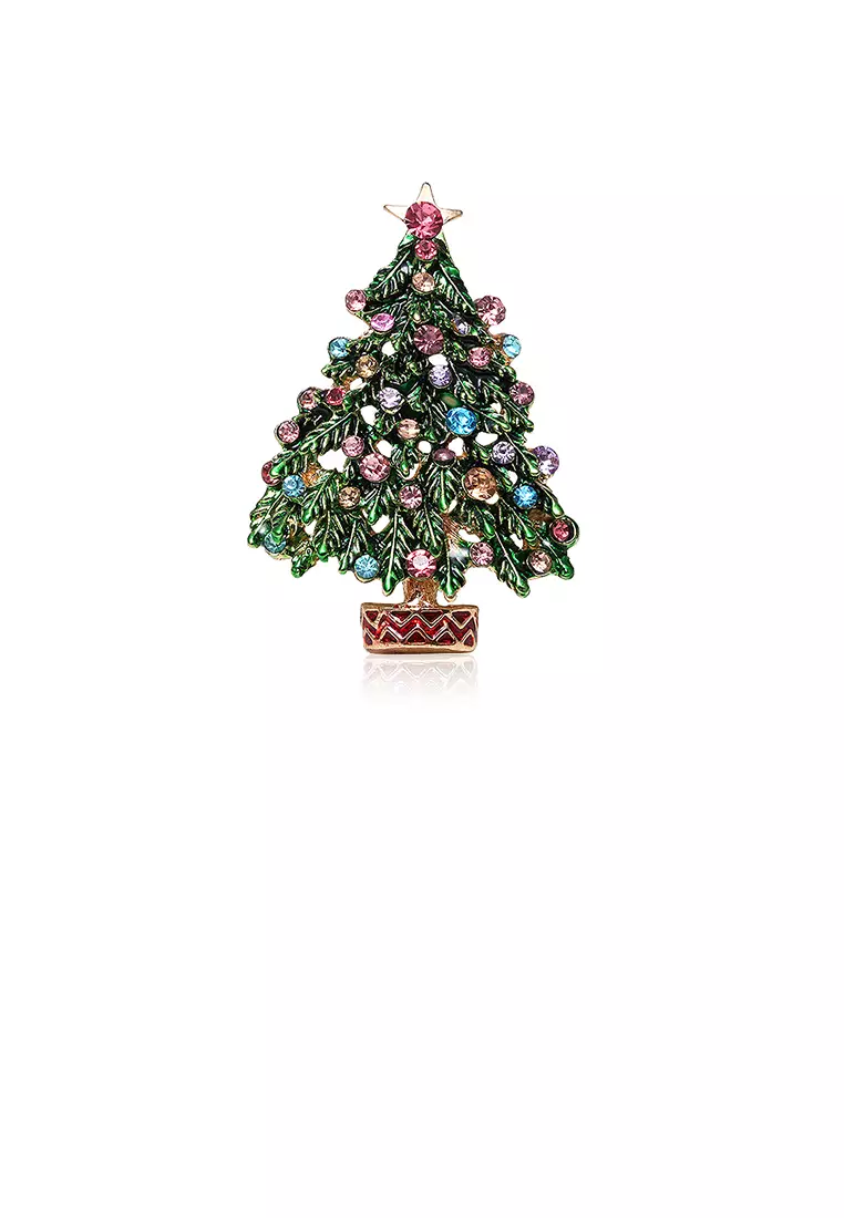 Christmas best sale tree brooches