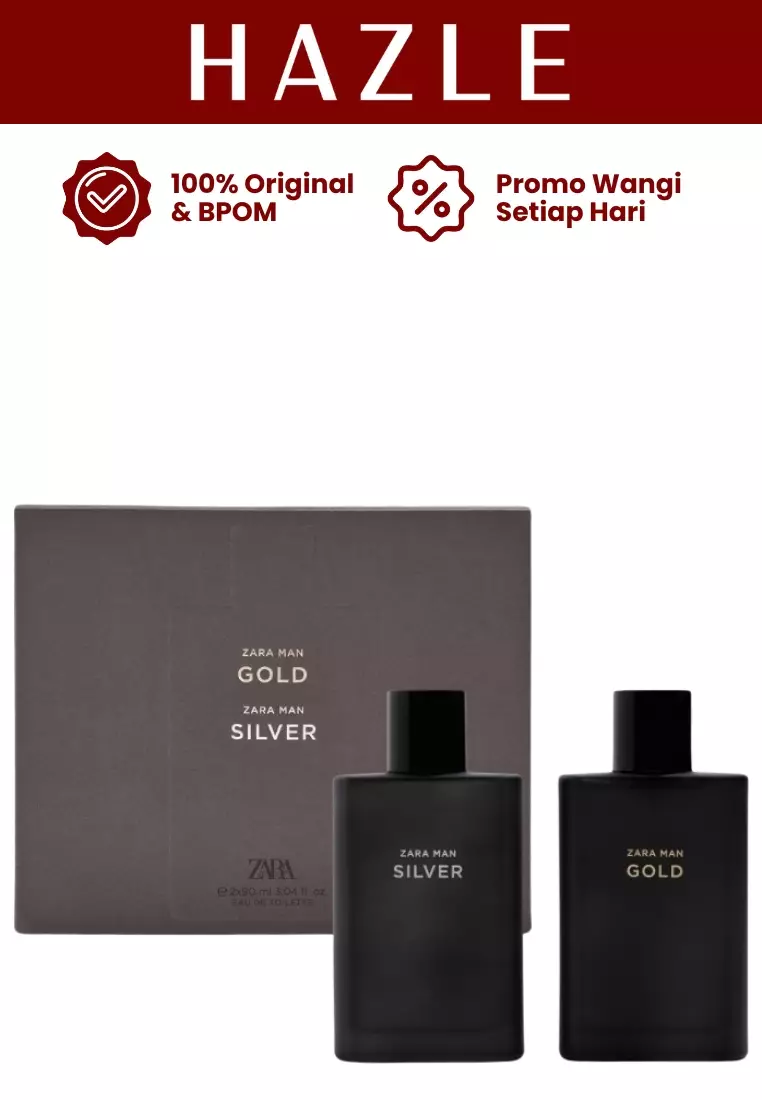 Perfume Zara Man Gold Y Silver Eau De Toilette Zara Perfume Silver