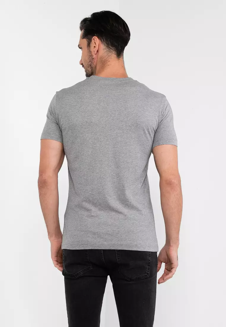 Buy Calvin Klein Jeans Crew Neck Slim Glitch Logo T-Shirt