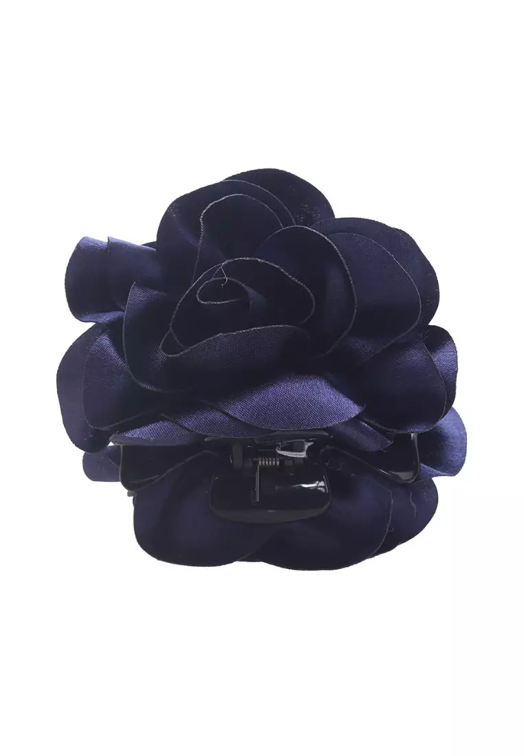Hair Clip Shifon Type C Navy