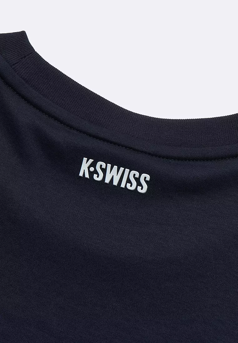 WOMEN'S K-SWISS CALIFORNIA LOGO LOOSE FIT COTTON T-SHIRT