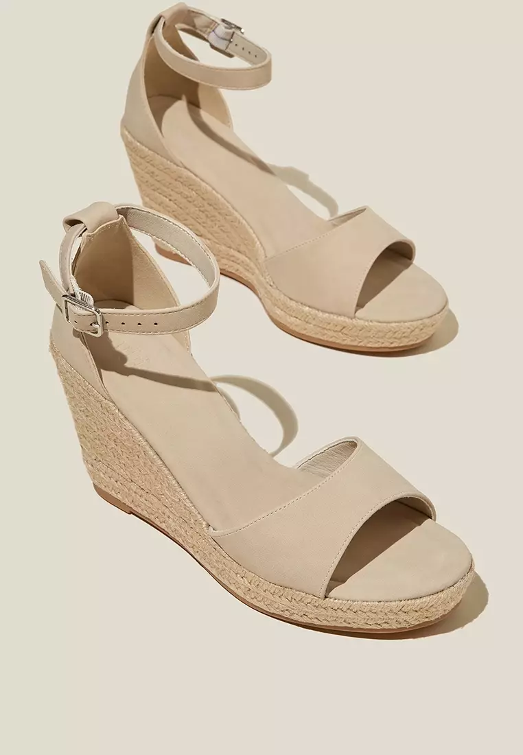 Luna Single Vamp Espadrille Heels