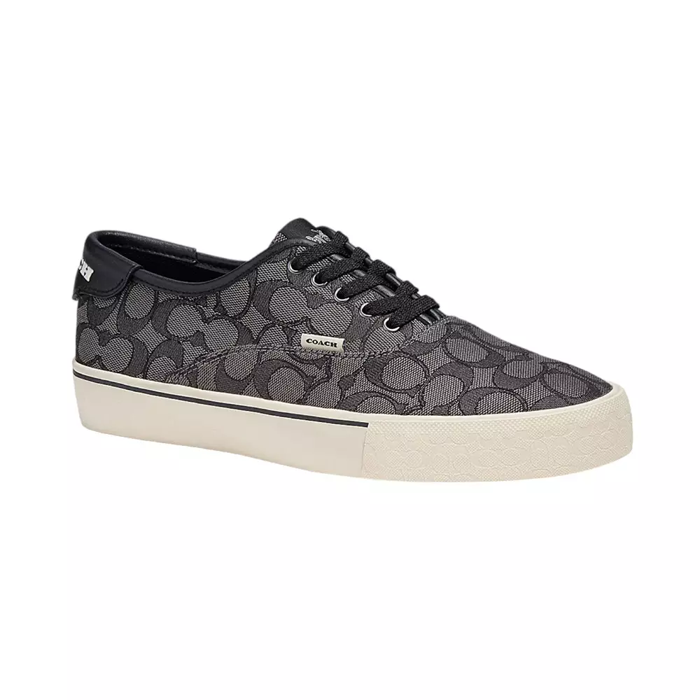 Jual Coach Coach Skate Lace Up Sneaker In Signature Jacquard Black Original 2024 Zalora 8376